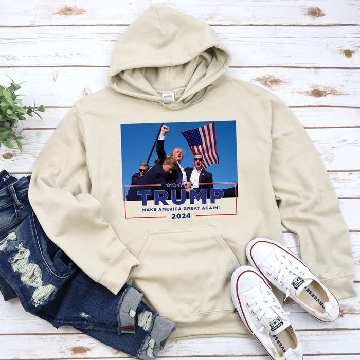 Donald Trump Failed Assassination Attempt Hoodie
