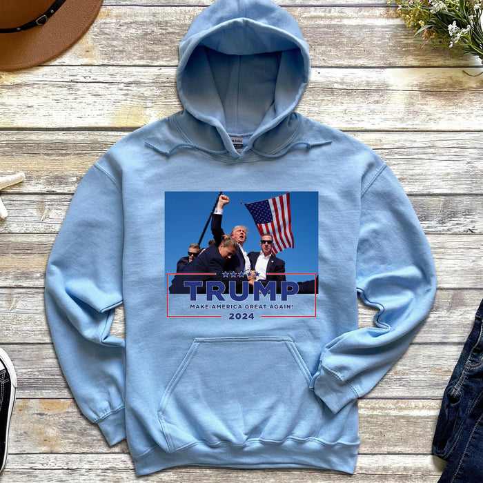 Donald Trump Failed Assassination Attempt Hoodie