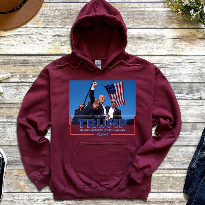 Donald Trump Failed Assassination Attempt Hoodie