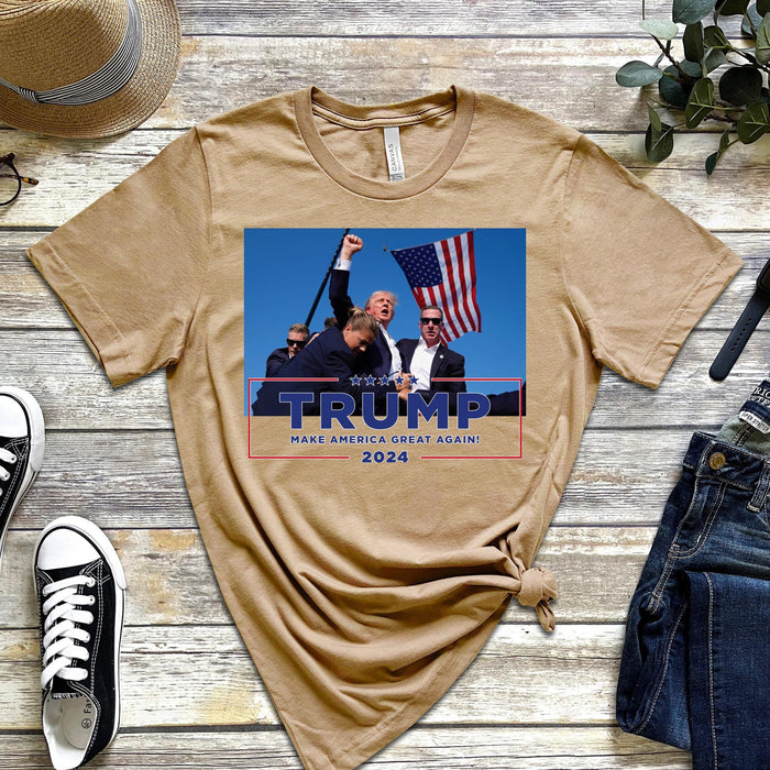 Donald Trump Failed Assassination Attempt T-shirt