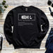 a black sweater with the words nemawash on it