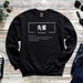 a black sweatshirt with the words sempai on it