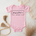 a baby bodysuit with japanese writing on it