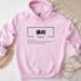 a pink hoodie with chinese characters on it