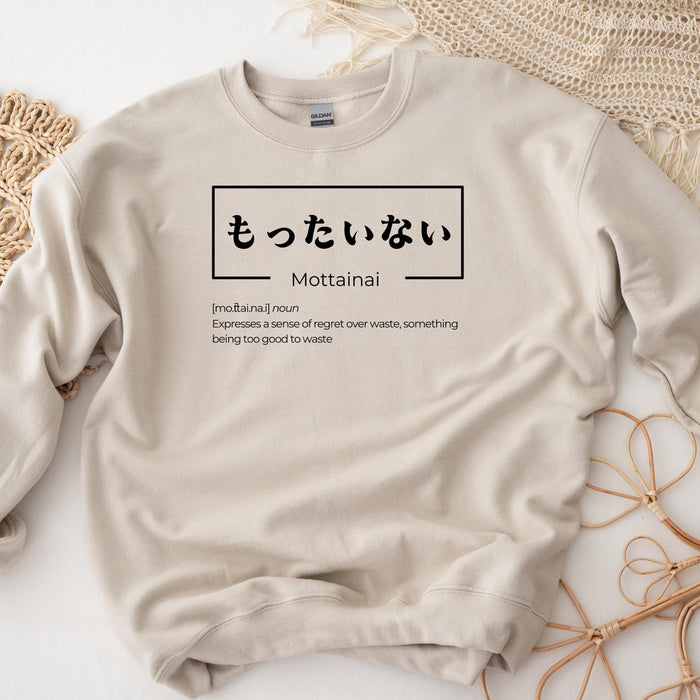 a white sweatshirt with a japanese writing on it