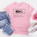 a pink t - shirt with japanese characters on it