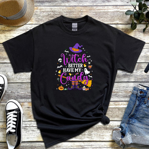 a t - shirt that says witch better have my tongue