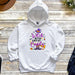 a white hoodie with the words witch on it