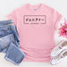 a pink shirt with japanese characters on it