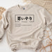 a white sweatshirt with a japanese writing on it