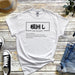 a white t - shirt with a japanese word on it