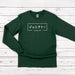 a green shirt with japanese writing on it