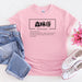 a pink t - shirt with chinese characters on it