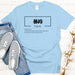 a t - shirt that says fun with a pair of shoes next to it