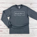 a long sleeve shirt with japanese writing on it