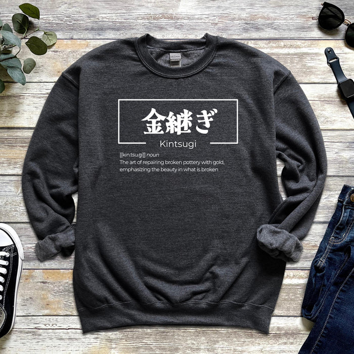 a sweatshirt with a japanese writing on it