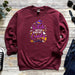 a sweatshirt with a witch saying on it