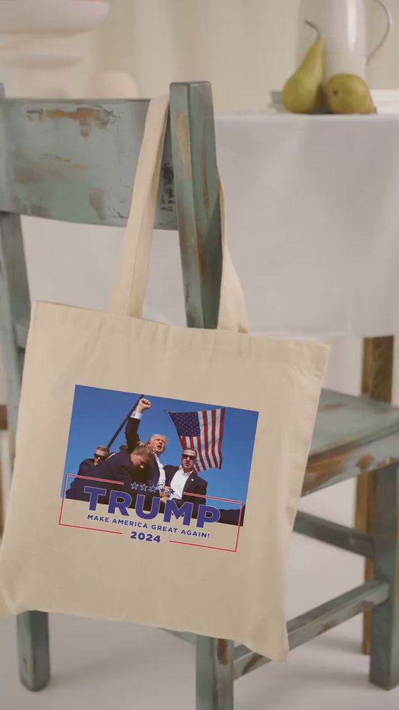 Donald Trump Failed Assassination Attempt Tote Bag