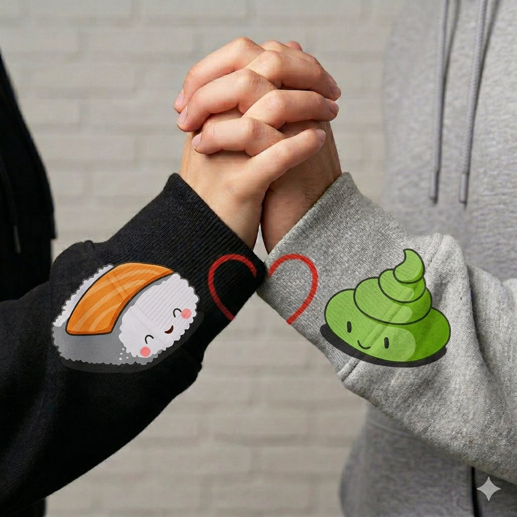 Sleeve mockup - sleeve-heart-handholding-mockup