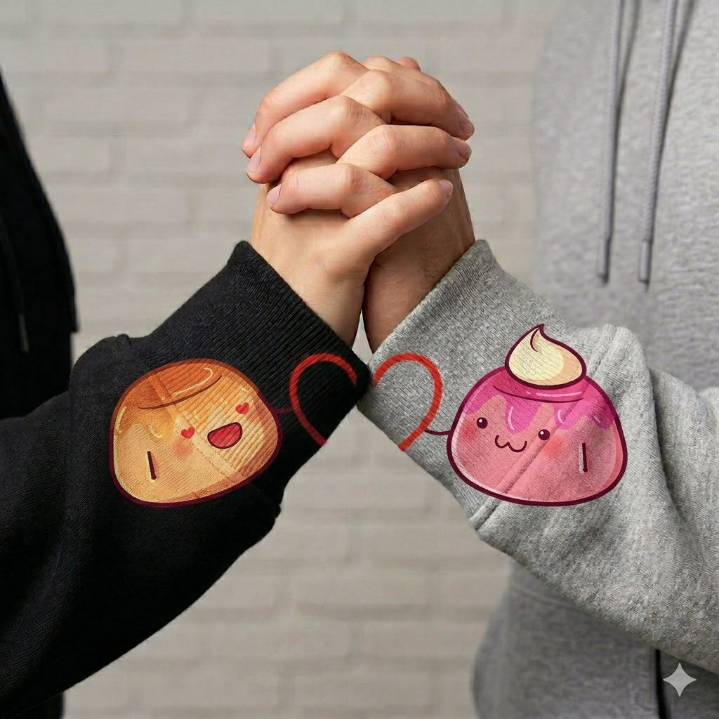 Sleeve mockup - sleeve-heart-handholding-mockup