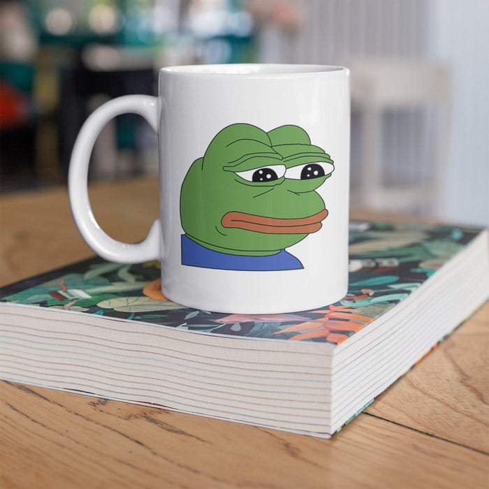 Sad Pepe Frog Mug