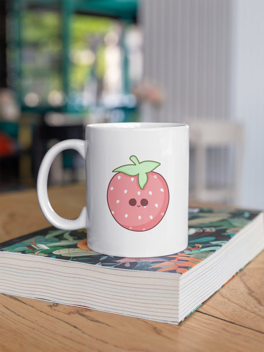 Strawberry Kawaii Coffee Mug