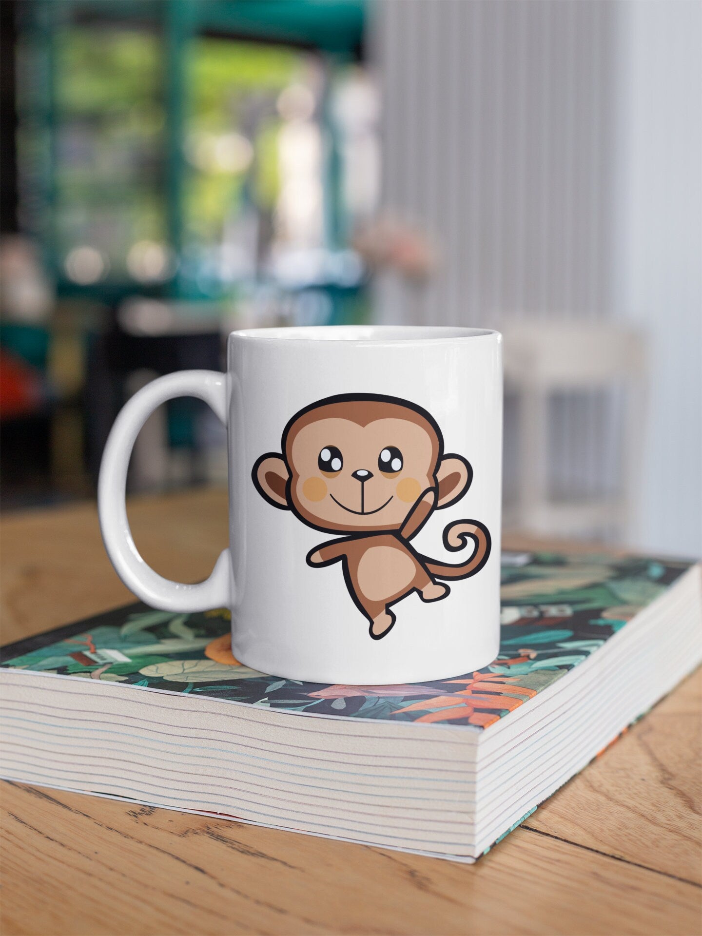 Monkey Kawaii Coffee Mug