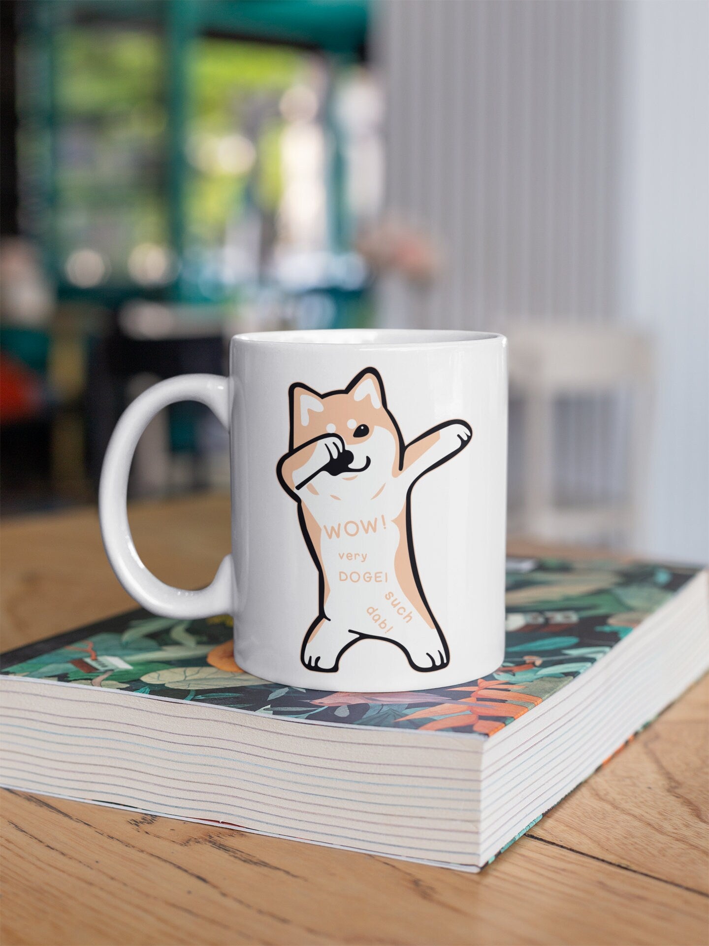 Shiba Inu Corgi Doge Kawaii Coffee Mug