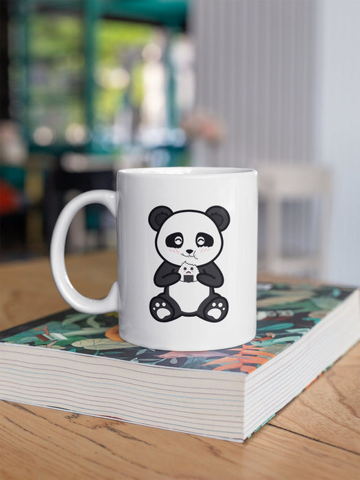 Panda Eatting Kawaii Coffee Mug Gift