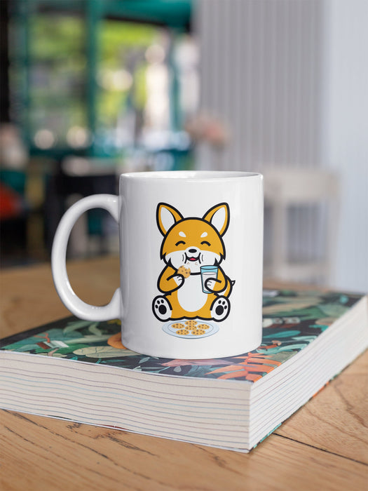 Shiba Inu Corgi Cookie Kawaii Coffee Mug