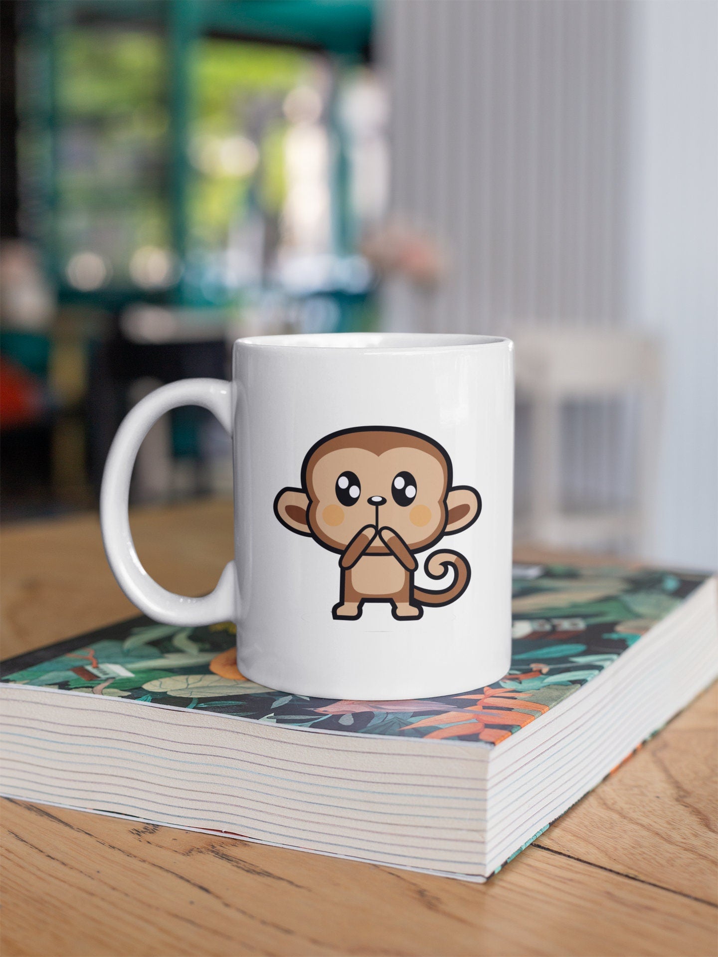Monkey Kawaii Coffee Mug Gift
