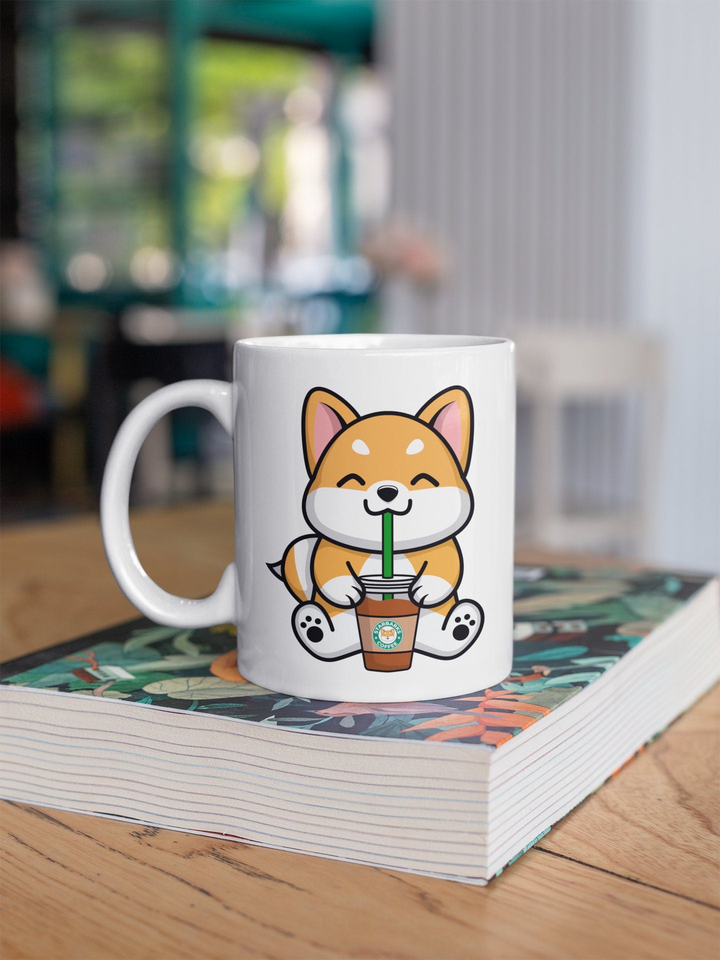 Shiba Inu Corgi Coffee Kawaii Coffee Mug