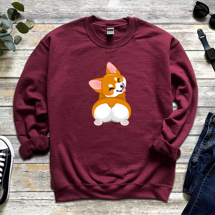 Corgi Butt Unisex Sweatshirt
