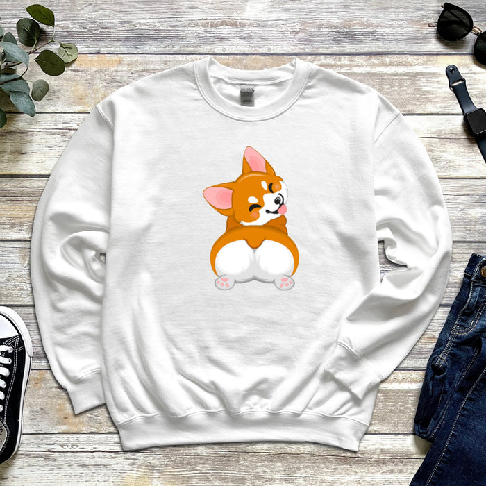 Corgi Butt Unisex Sweatshirt