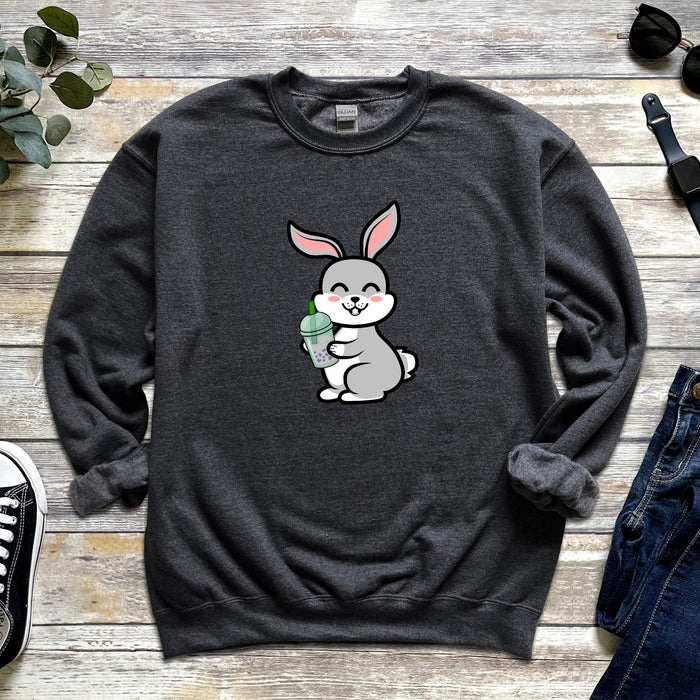 Boba Tea Bunny Unisex Sweatshirt