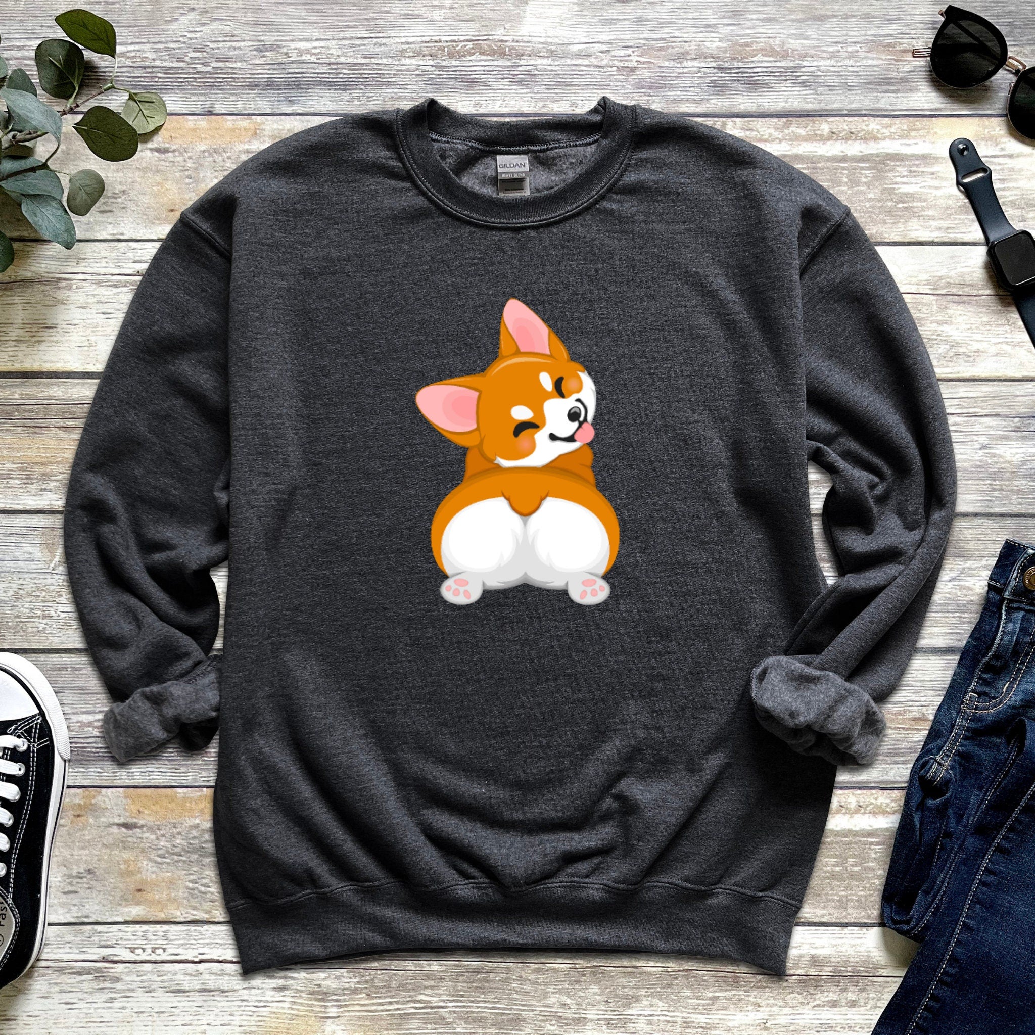 Corgi Butt Unisex Sweatshirt