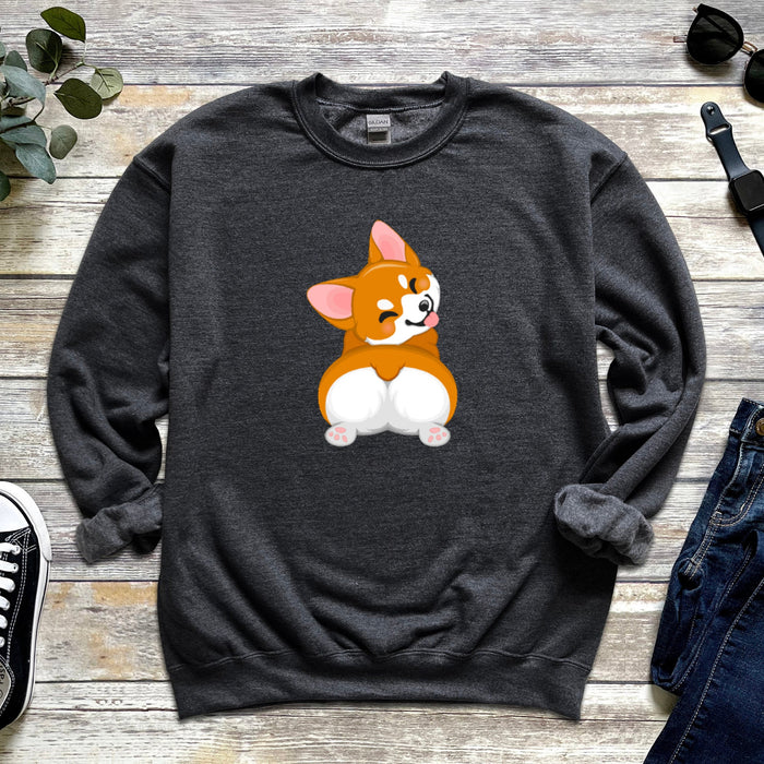 Corgi Butt Unisex Sweatshirt