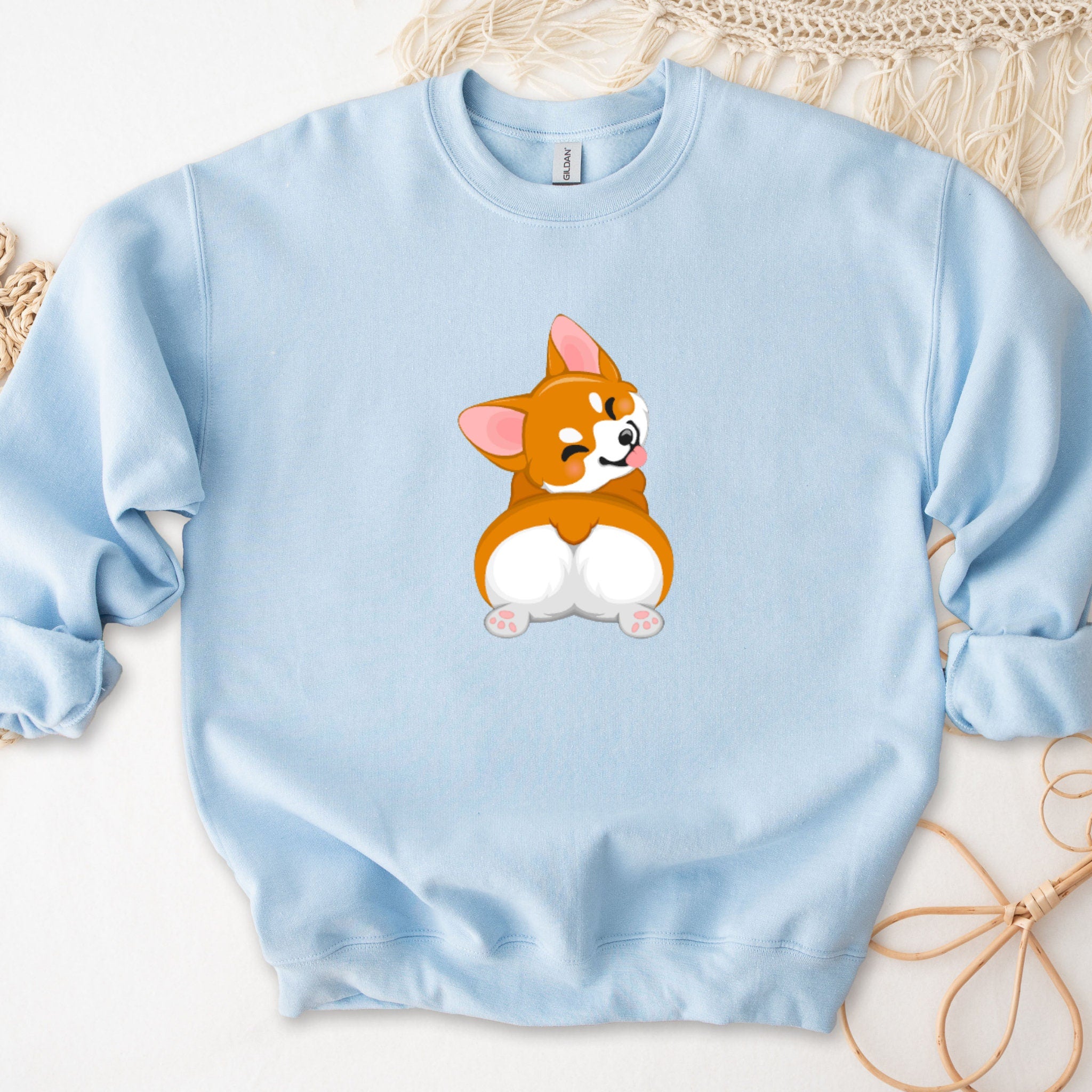 Corgi Butt Unisex Sweatshirt
