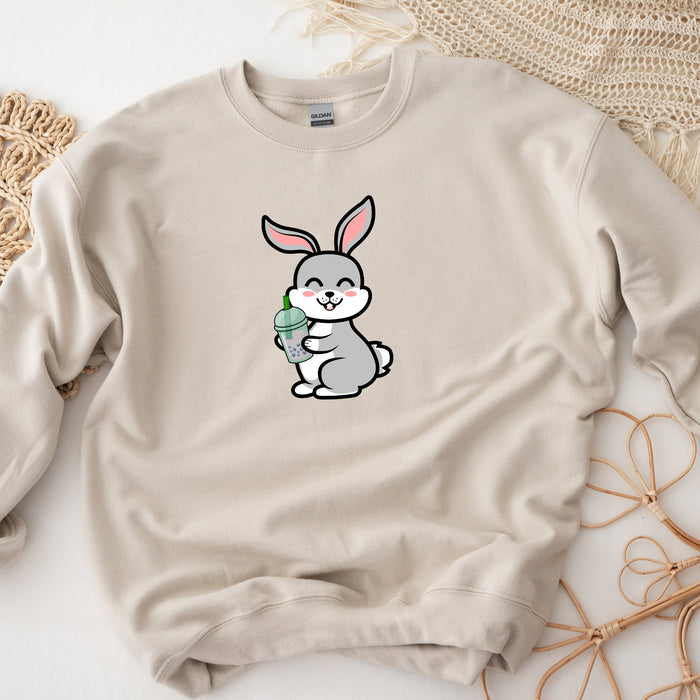 Boba Tea Bunny Unisex Sweatshirt