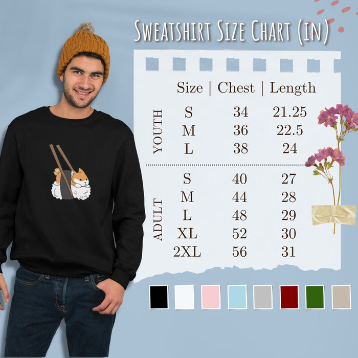 Kawaii Cat Card Game Sweatshirt