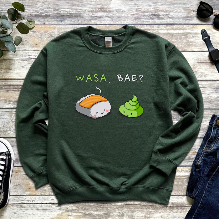 Sushi Wasabi "Wasa Bae" Unisex Sweatshirt