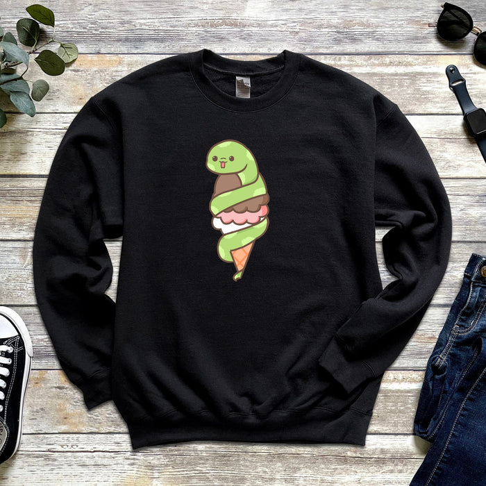 Snake Mochi Ice Cream Unisex Sweatshirt