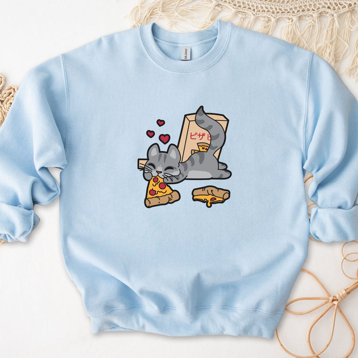 Lazy Pizza Cat Sweatshirt