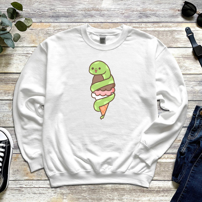 Snake Mochi Ice Cream Unisex Sweatshirt