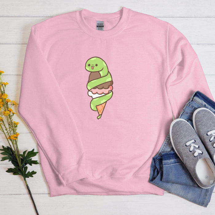 Snake Mochi Ice Cream Unisex Sweatshirt