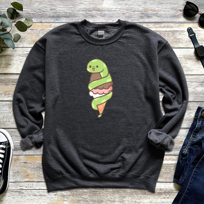 Snake Mochi Ice Cream Unisex Sweatshirt