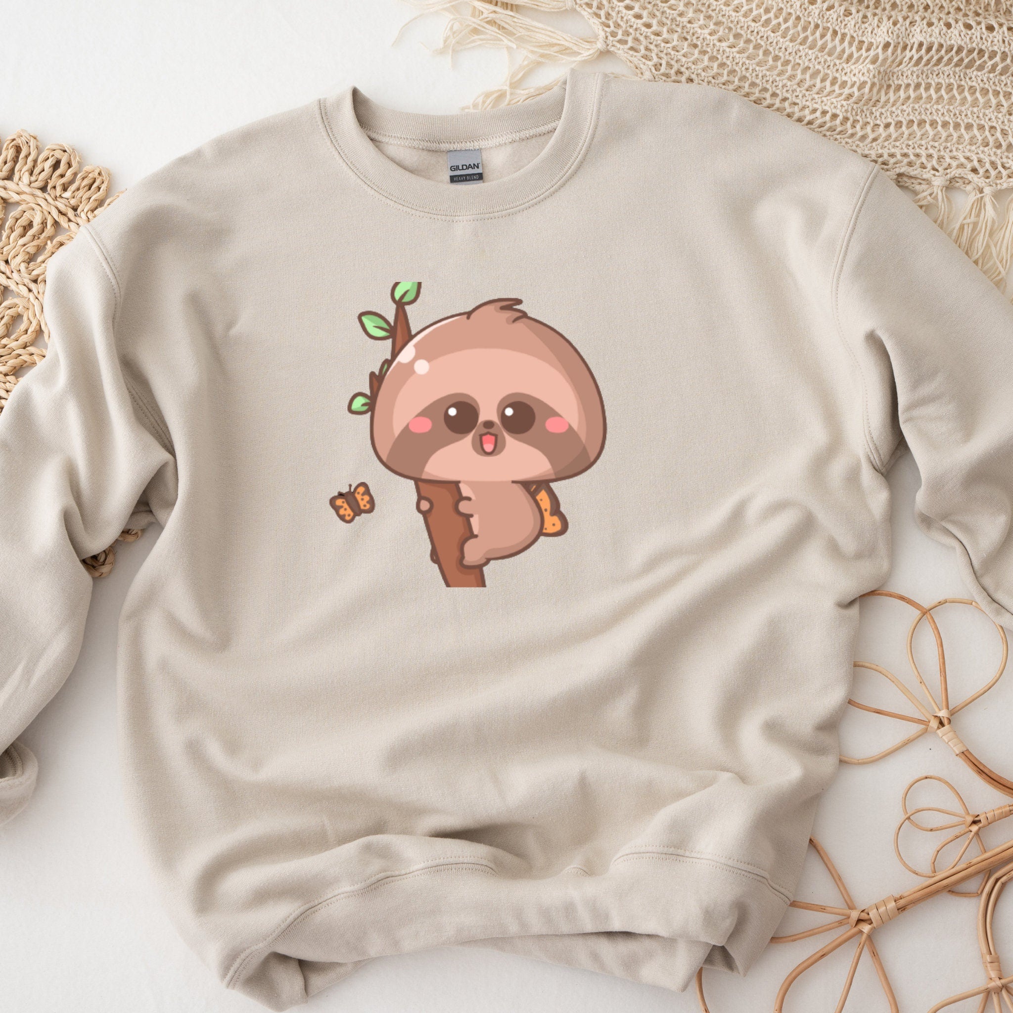 Hanging Sloth Unisex Sweatshirt