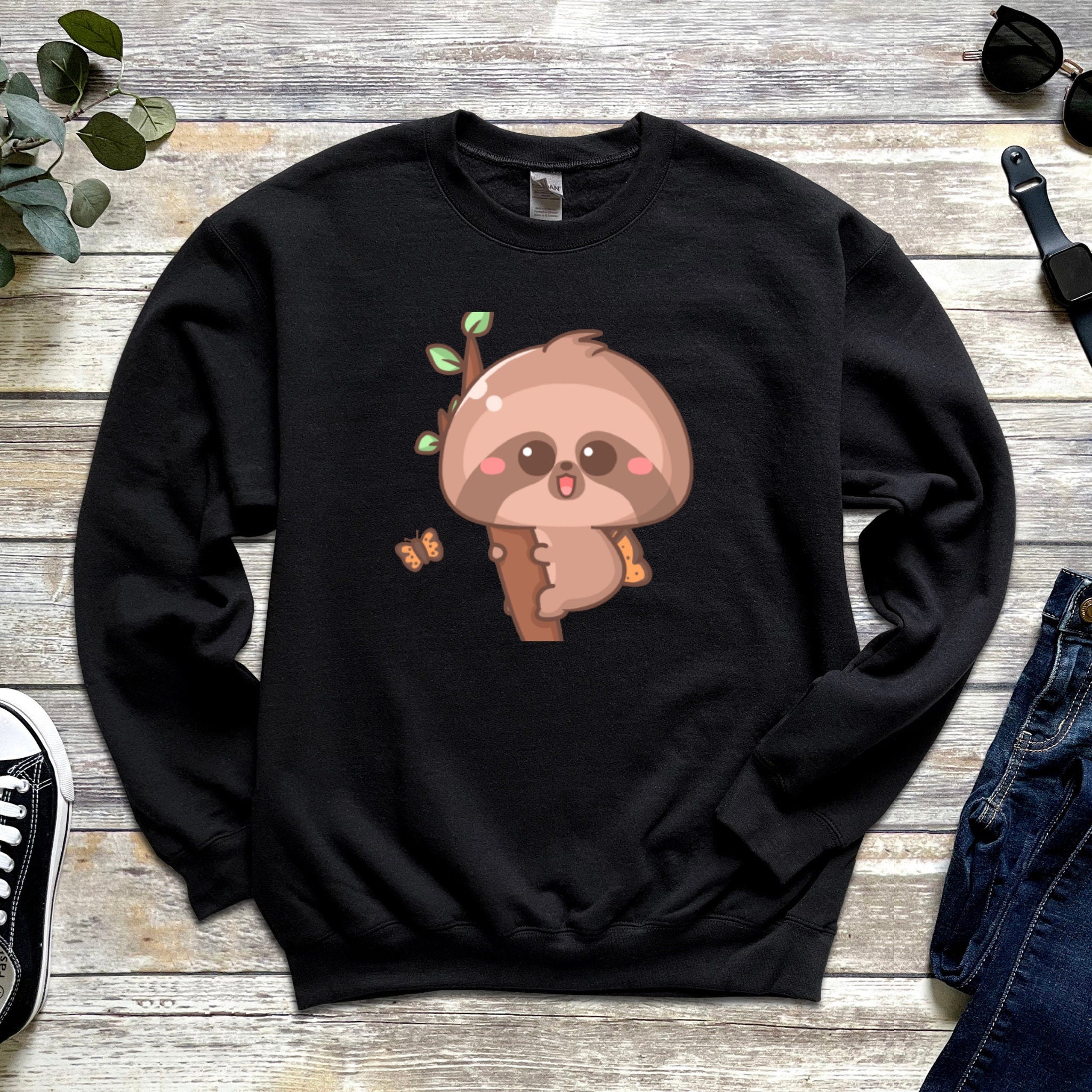 Hanging Sloth Unisex Sweatshirt