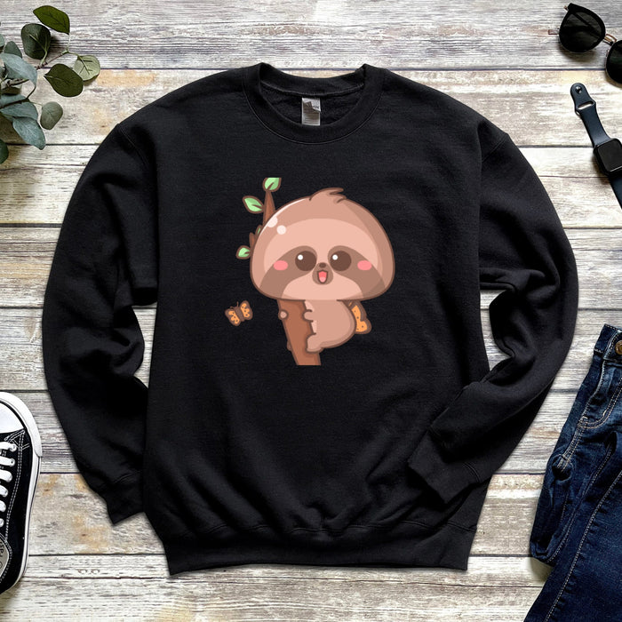 Hanging Sloth Unisex Sweatshirt
