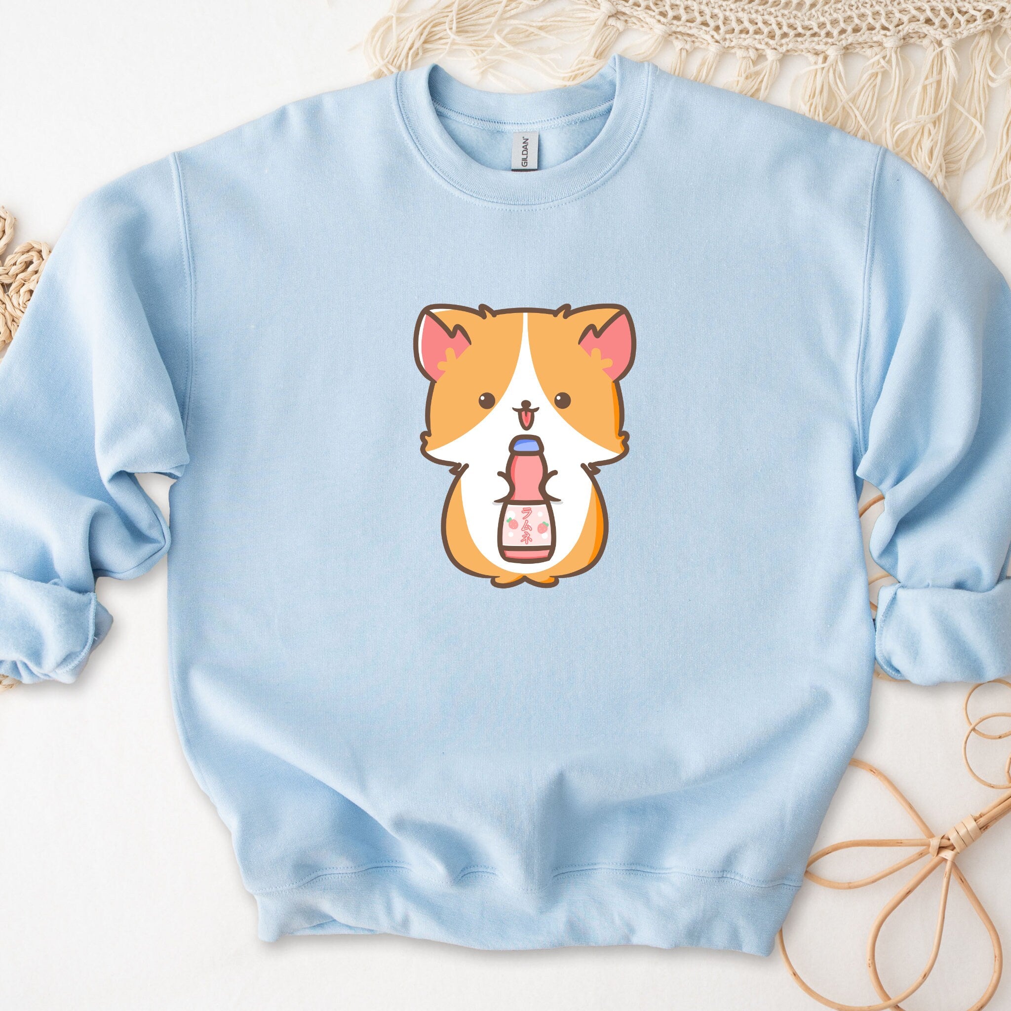 Corgi Ramune Soda Unisex Sweatshirt